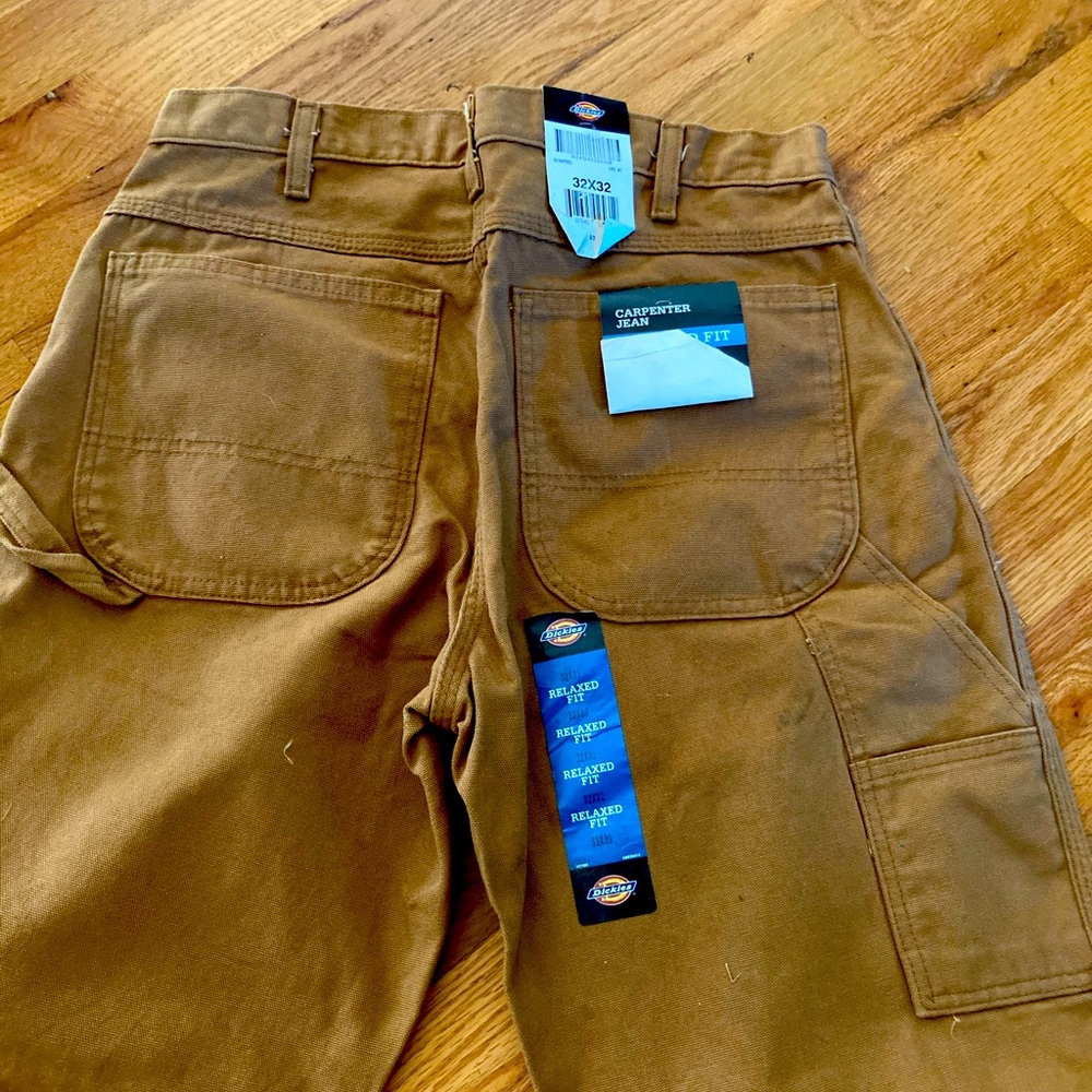 Dickies relaxed fit straight leg carpenter jeans